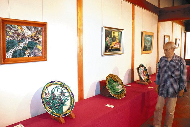 人気ブランド新作豊富 故海部さん 色絵磁器に息吹 加賀・硲伊之助美術館で遺作展：北陸 工芸品