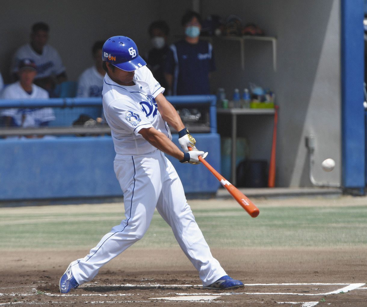 中日2軍】3番・平田が初回に先制ダーン！2軍降格後の初打席で内角低め