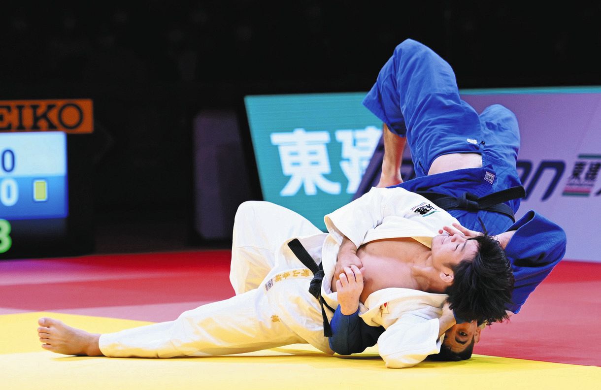 柔道・男子90キロ級の増山香補、世界選手権の借り返し優勝 東京