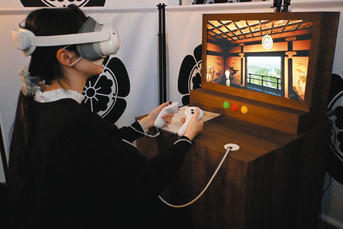 幻の安土城 VRで散策を 信長の館に三つのモード登場：中日新聞Web