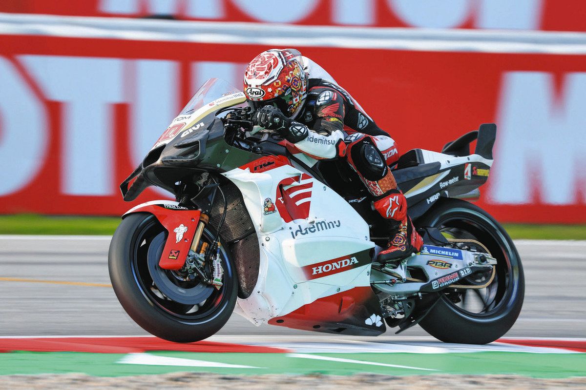 自分でもびっくり」中上貴晶、ラストランへ、トップタイム発進【WGP