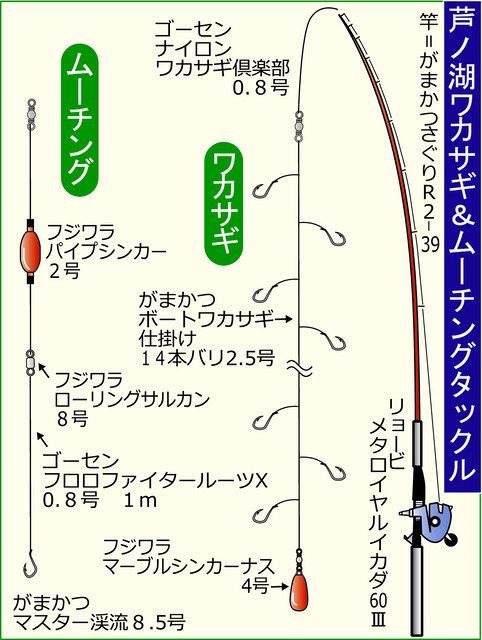 池田健吾の爆釣天国 芦ノ湖でワカサギ ムーチング 中日スポーツ 東京中日スポーツ