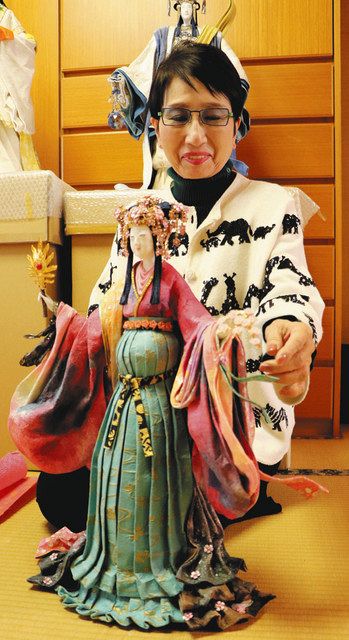 いま人気のアイテム 出番です＞ 和紙人形作家・阿部夫美子さん：中日新聞Web 趣味+スポーツ+実用