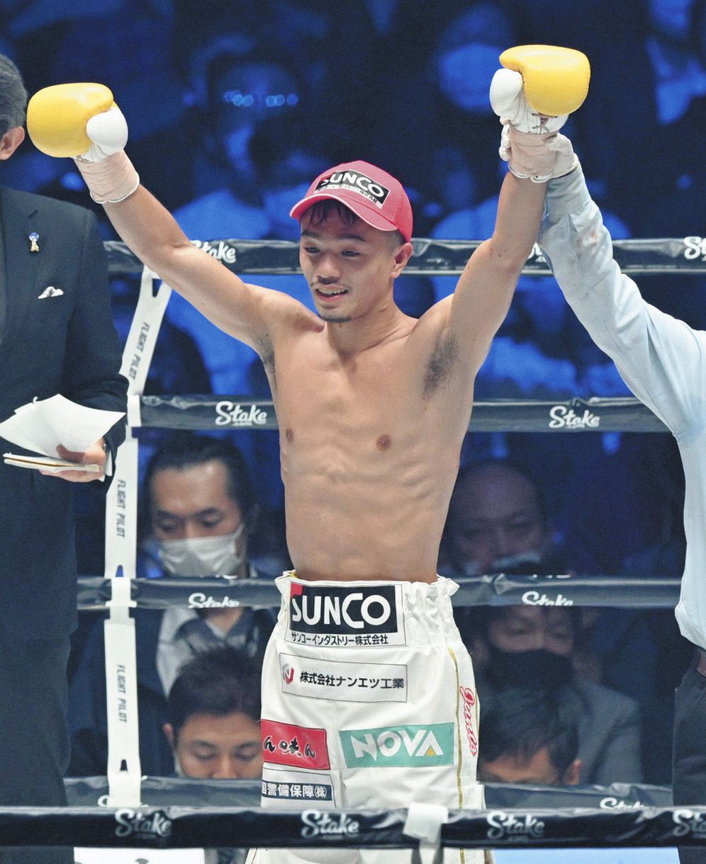 中谷潤人が判定勝ちで全勝記録『24』Sフライ級転向初戦で“難敵”ロドリゲスを撃破【ボクシング】