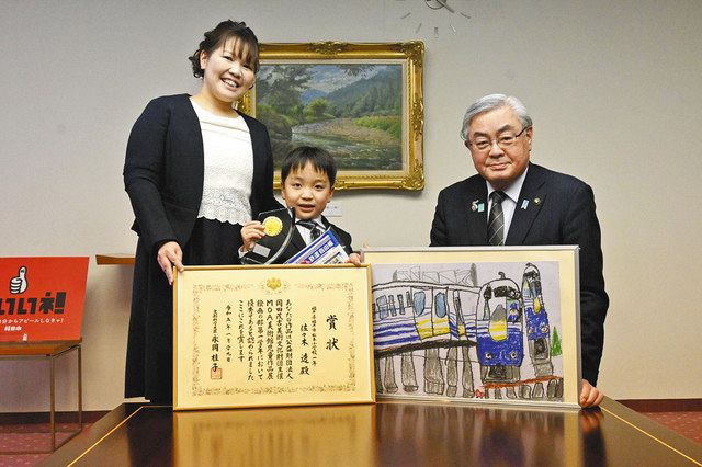 福井の佐々木君が全国最高賞 ＭＯＡ美術館の児童作品展・絵画部門で