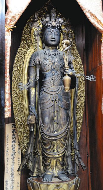 ふるさとのたからもの＞ （13）医王寺観音堂の十一面観音（長浜市