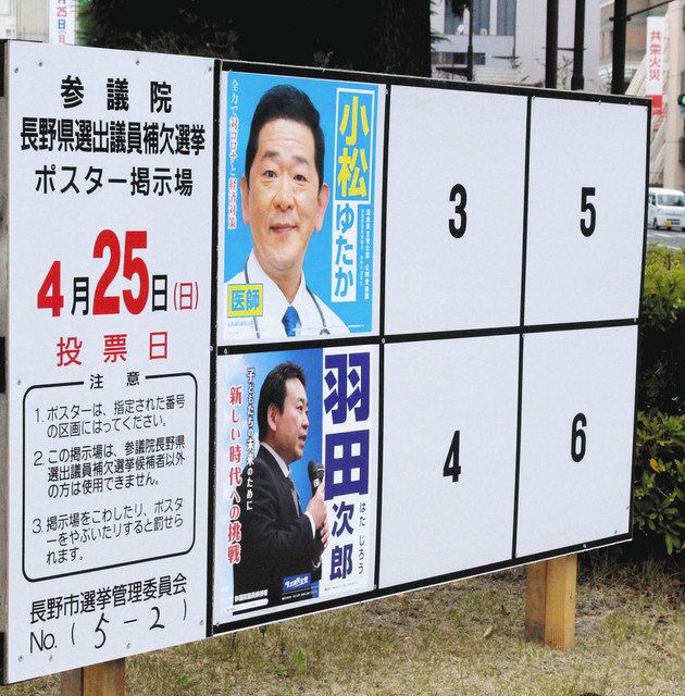しなのｑ ａ 選挙ポスターに決まりごとはあるの 中日新聞web