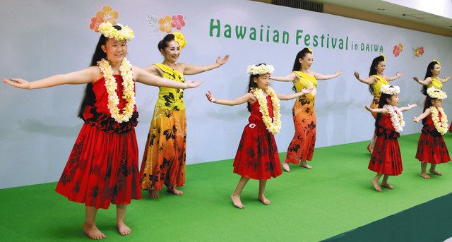 気分はｇｏ ｔｏ ハワイ 大和香林坊店であすまでフラ舞台 北陸中日新聞web