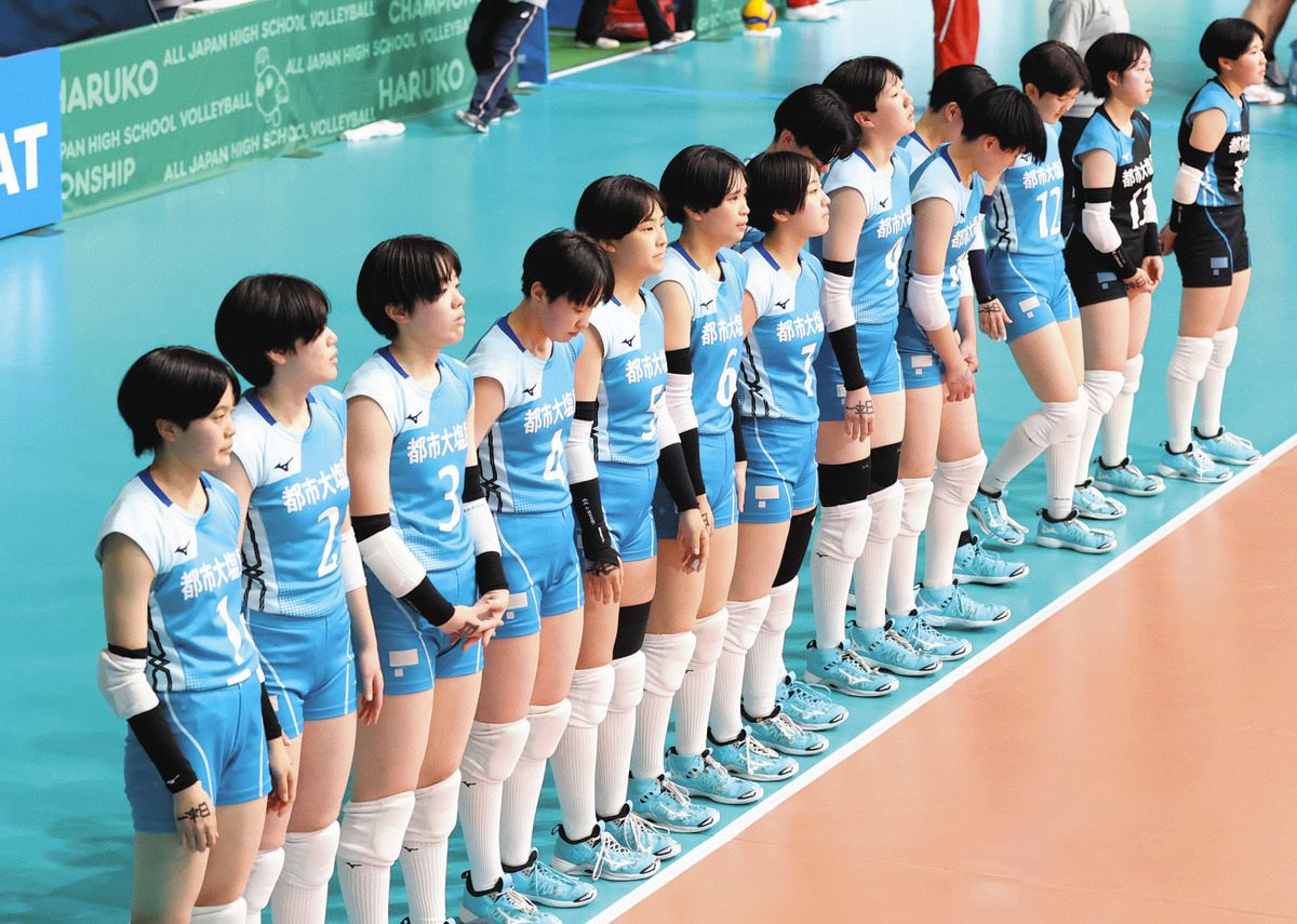 春高バレー 春高バレー女子、都市大塩尻は2回戦敗退 第2セットの接戦拾いきれず：中日新聞Web