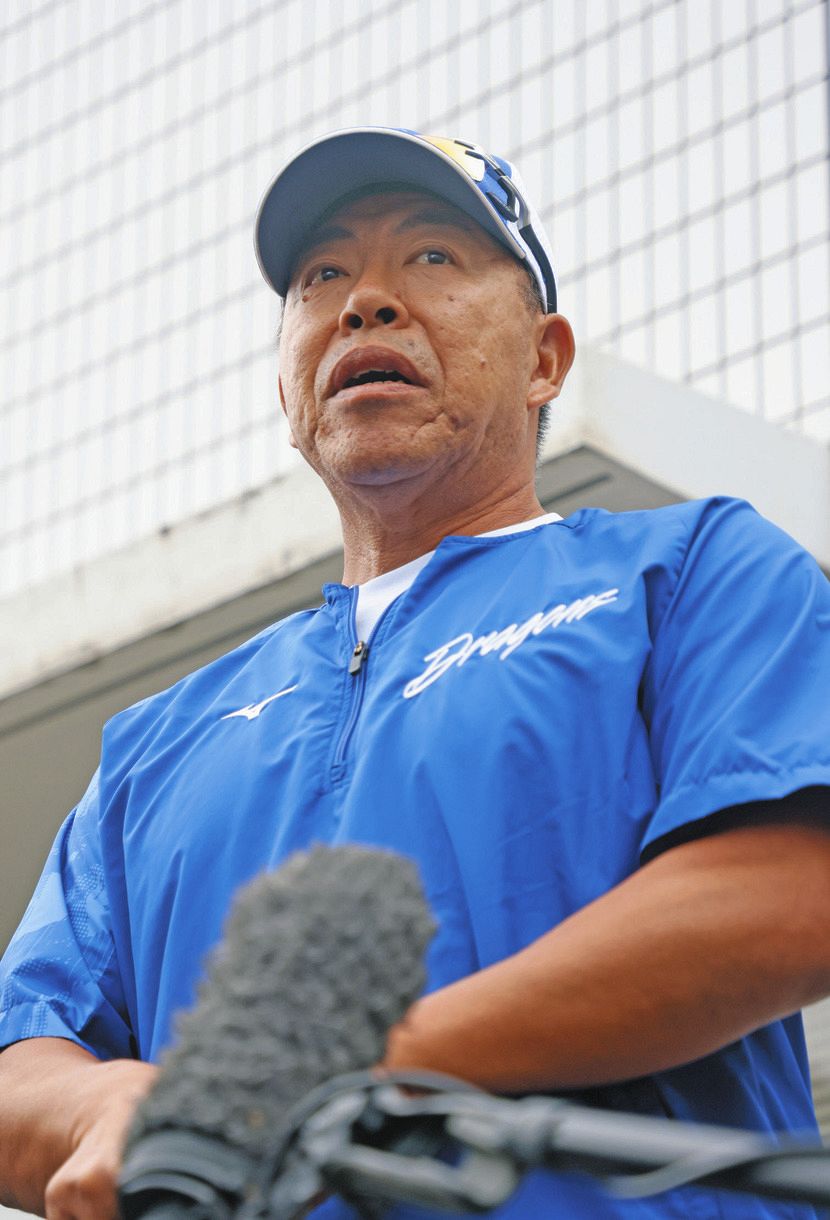 中日・井上一樹2軍監督、来季1軍監督のオファー明かす 1軍全日程