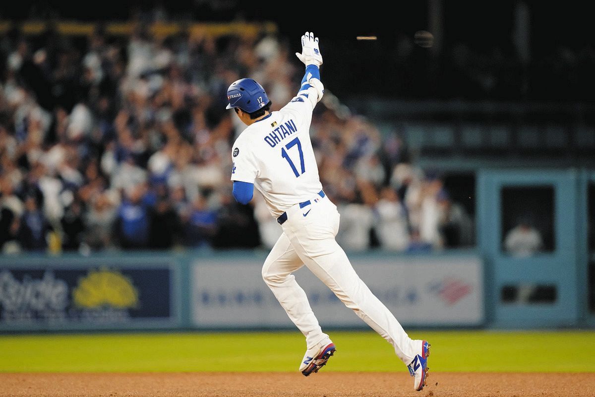 大谷翔平、衝撃2発目…今季自己最長143メートルの超特大弾、PS4号は自己