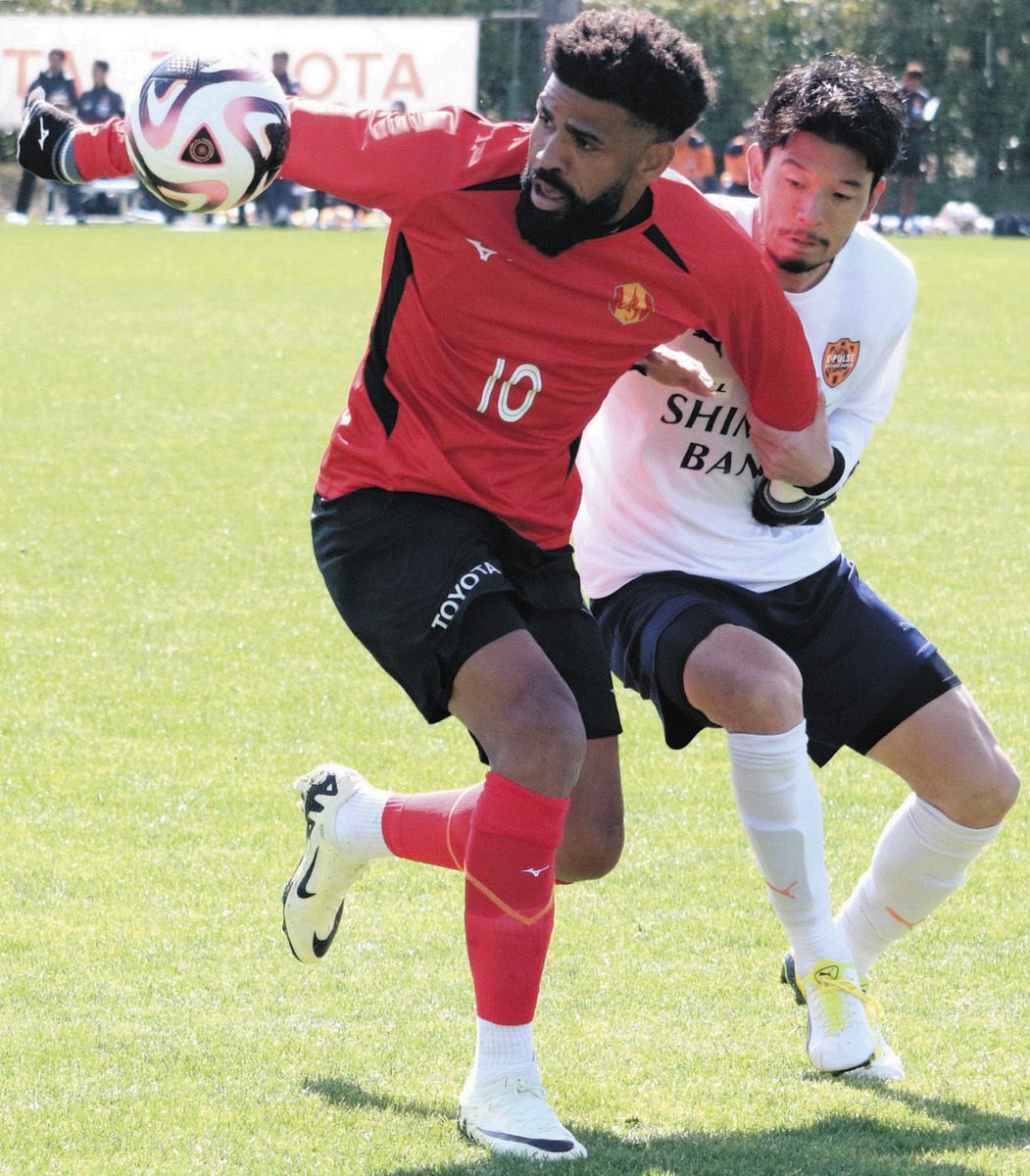 J1名古屋】練習試合で対外試合初ゴールのパトリック、連敗脱出へ「点を