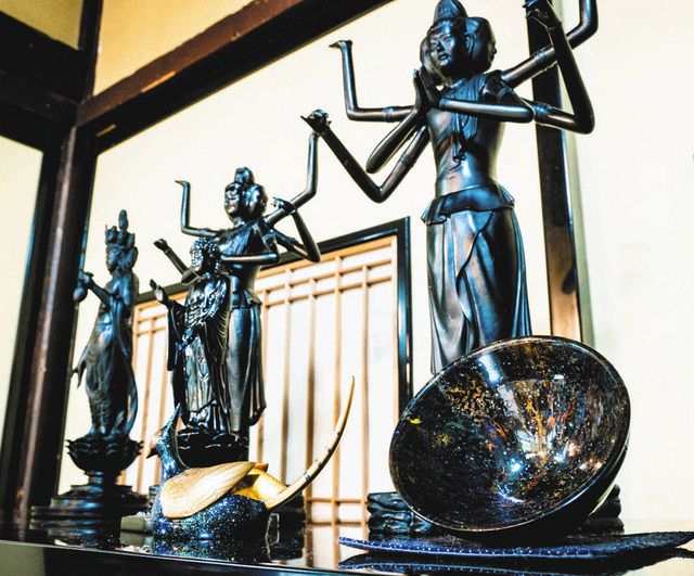 輪島塗　松華堂　山崖宗陽　蒔絵銀杏　黒塗　縁高重　五客セット 楽天市場】縁高重の通販