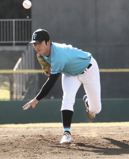 西武ドラフト２位指名の筑波大・佐藤隼輔投手