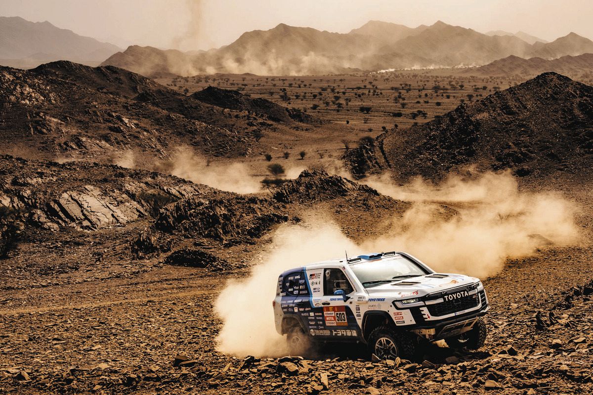 ダカールラリー】 TLC三浦昂はクラス2位を死守、SSではトヨタ