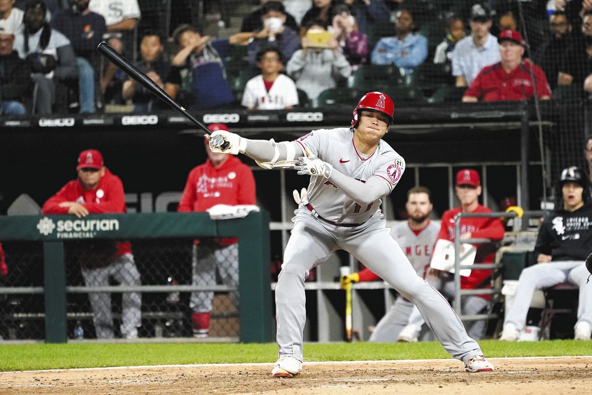 大谷翔平の打撃スランプは 後ろの打者が貧弱でストライク来ない 引っ張りすぎ と分析や推測 Mlb 中日スポーツ 東京中日スポーツ
