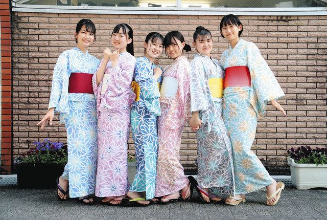 <しずおかZ世代発> 憧れの注染染め発信 浜松学芸高・浴衣アイドルユニット Tint²:中日新聞しずおかWeb