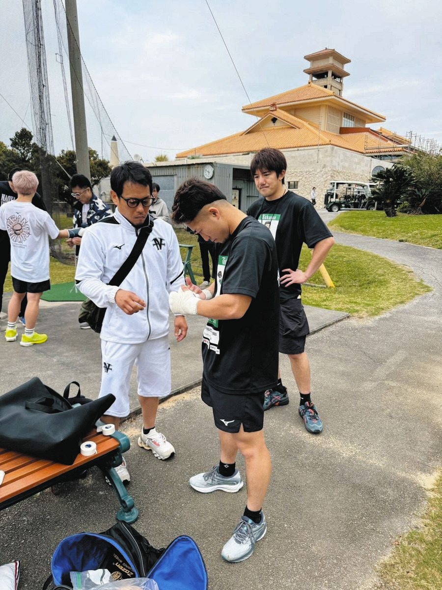 井上尚弥、5・2中谷潤人戦へ沖縄合宿 井上拓真、武居由樹ら大橋ジム勢