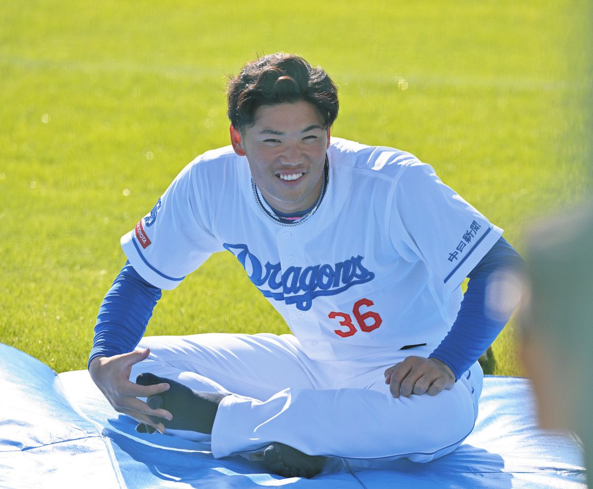 中日・福田幸之介、『宏斗ロード』突き進む！高卒2年目キャンプで1軍
