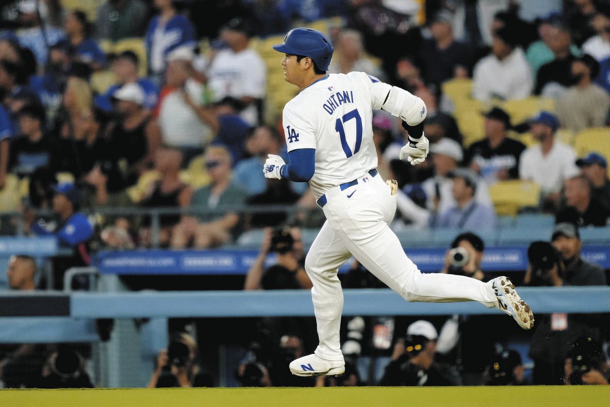 大谷翔平「42－42」の翌日は、惜しい当たりがあるも、ただひとり無安打