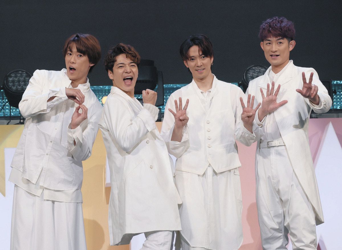 来年に全員不惑のふぉ～ゆ～「おじいちゃんになってもENTA！」：中日