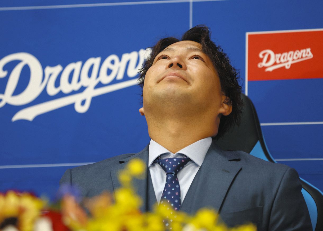 中日・田島慎二、「自分らしく13年できた」引退会見で心境 仲間への 