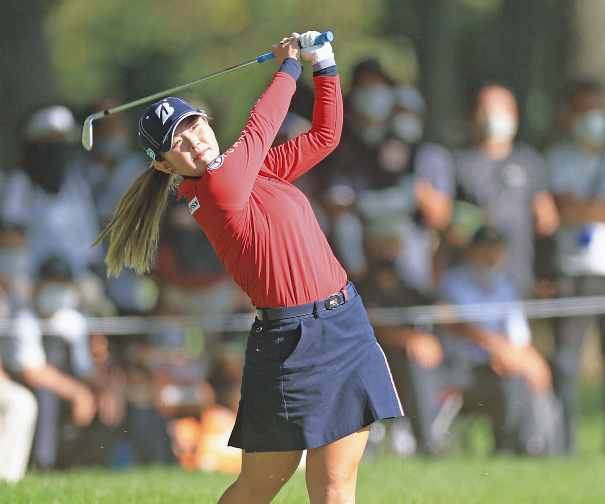 女子ゴルフ 2位 吉田優利 見極めて攻めていかないと 今季2位5回の悔しさ原動力に初v突き進む 中日スポーツ 東京中日スポーツ