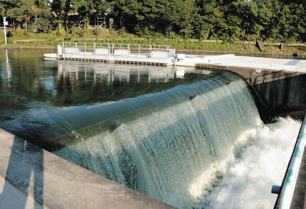 木曽川導水の小水力発電完成 10月から犬山で稼働：中日新聞Web