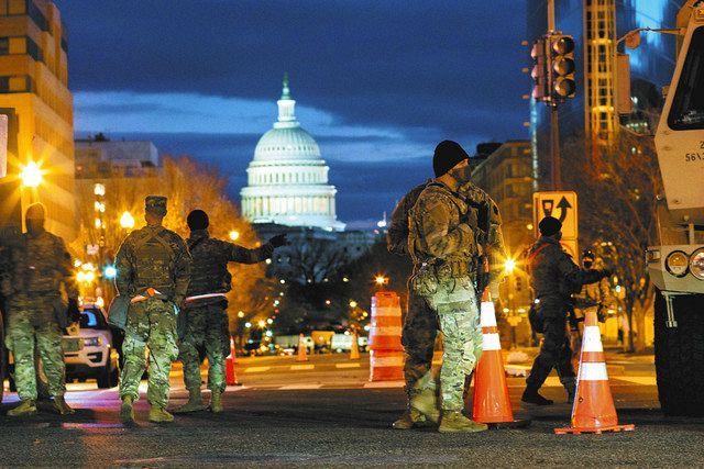 過激派警戒 緊張の首都 ２０日 米大統領就任式 中日新聞web