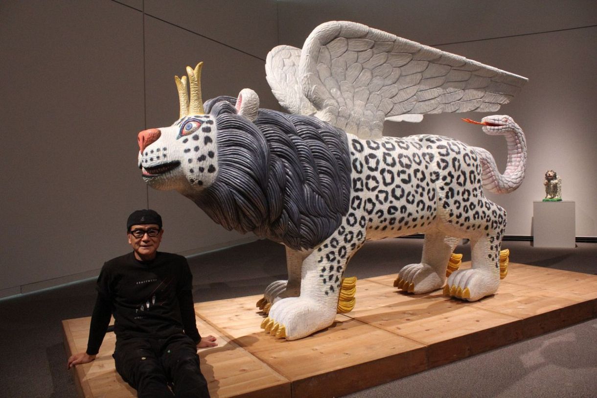 人間と自然、考えるとき 彫刻家・三沢厚彦さんが愛知県春日井市で個展