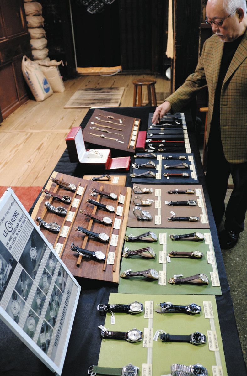 時を重ねた アンティーク時計 金沢・東山で展示と販売：北陸中日新聞Web