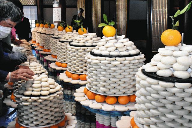 お餅のお華束 そっくり商品 浄土真宗 仏具 法要 報恩講 永代経