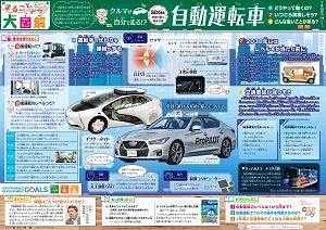 まるごと大図解 クルマが自分で走る 自動運転車 ７月１６日 中日新聞web