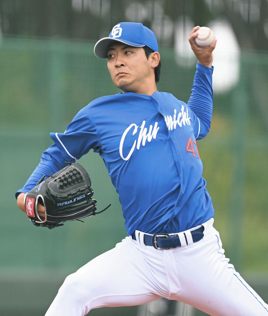 中日・吉田聖弥、粘投6イニング6安打無失点 フェニックスL・楽天戦に