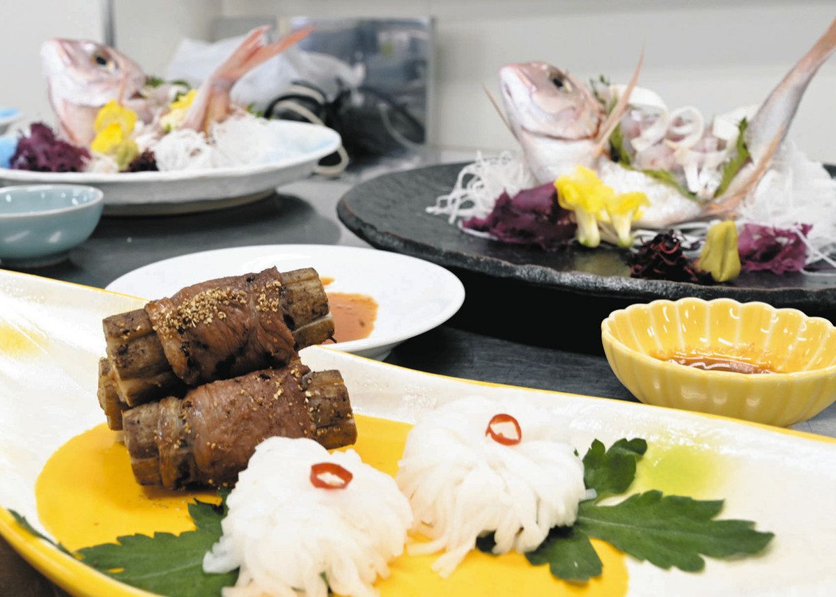 若手調理師らが日本料理の腕前を競う 津で技能五輪の三重県予選：中日