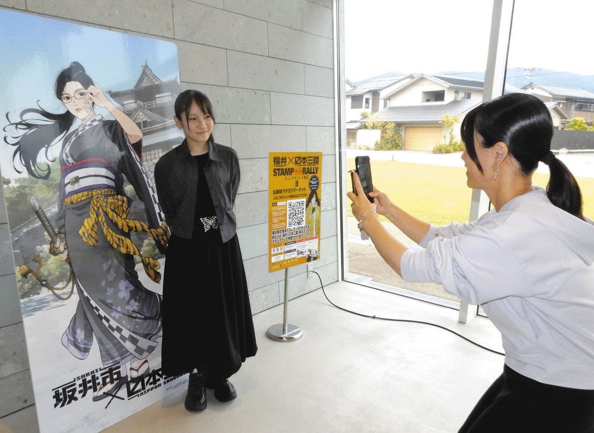 福井の実在名所や風景が登場、アニメ「日本三國」が人気 「初めて来た 