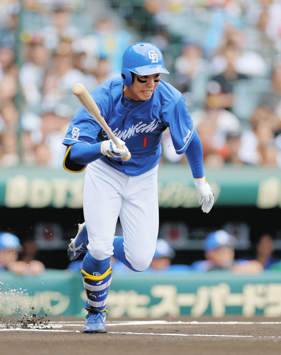 中日・岡林勇希、最多安打争い一歩リード！ 初回先頭で内野安打