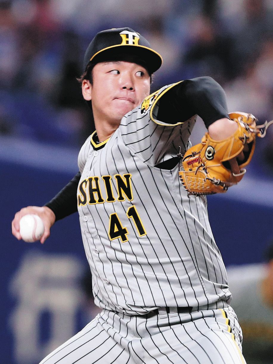 セ投手月間MVPは”虎の村神様”村上頌樹が初の受賞 3，4月25イニング投げ