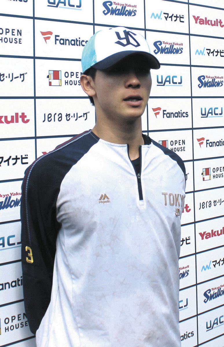 ヤクルト・内山壮真「そこの結果が良かった」左中間からセンター狙いの