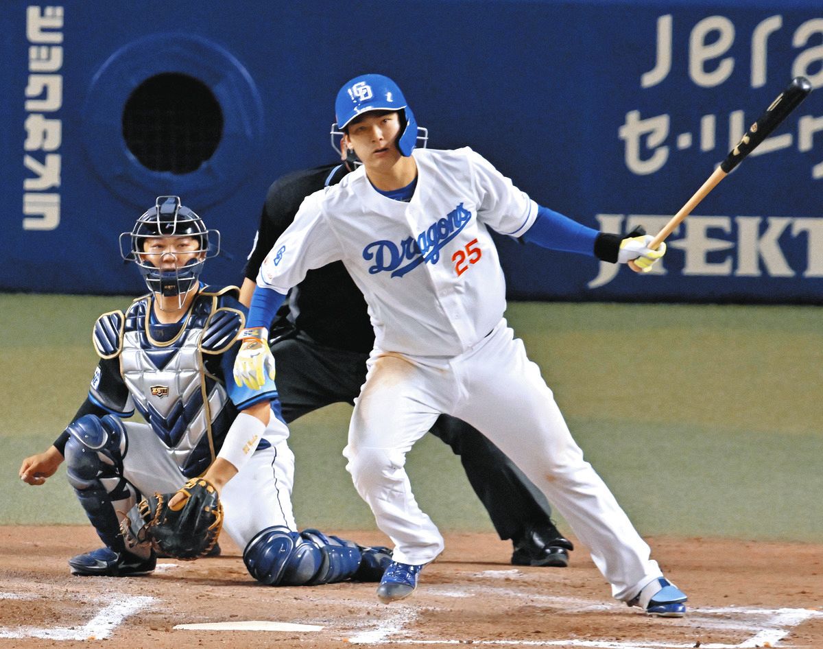 中日『4番』石川昂弥、4試合連続打点でオープン戦の打点をチーム最多