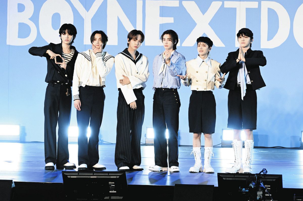 韓国の6人組「BOYNEXTDOOR」日本デビューシングル「AND，」発売