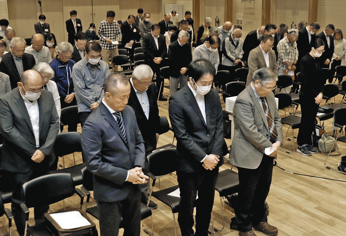 5年前の教訓を胸に未来へ 台風19号災害、地域住民ら黙とう：中日新聞Web