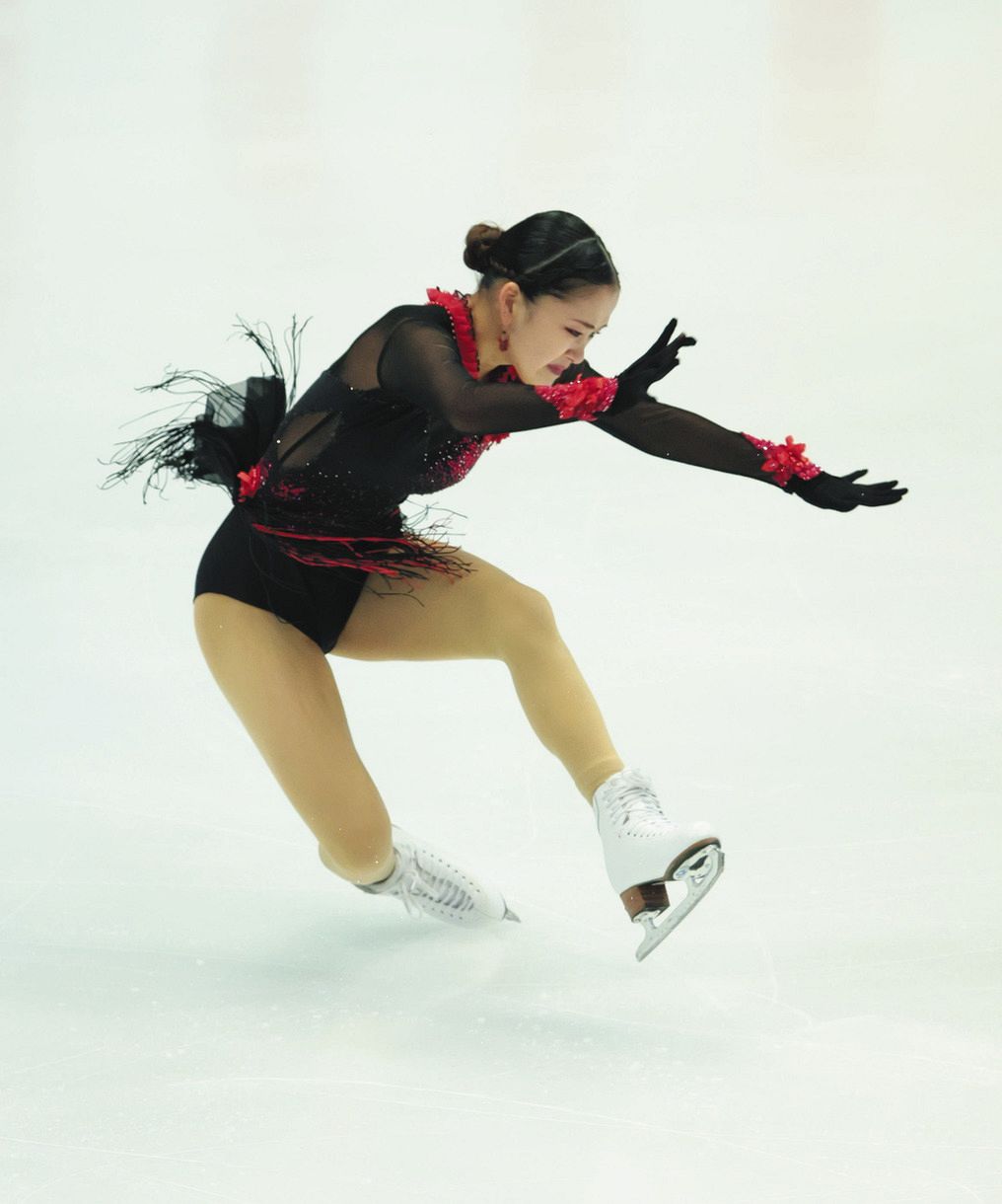 スケートカナダvの渡辺倫果 ジャンプ乱れ得点伸ばせず フィギュアnhk杯 中日スポーツ 東京中日スポーツ