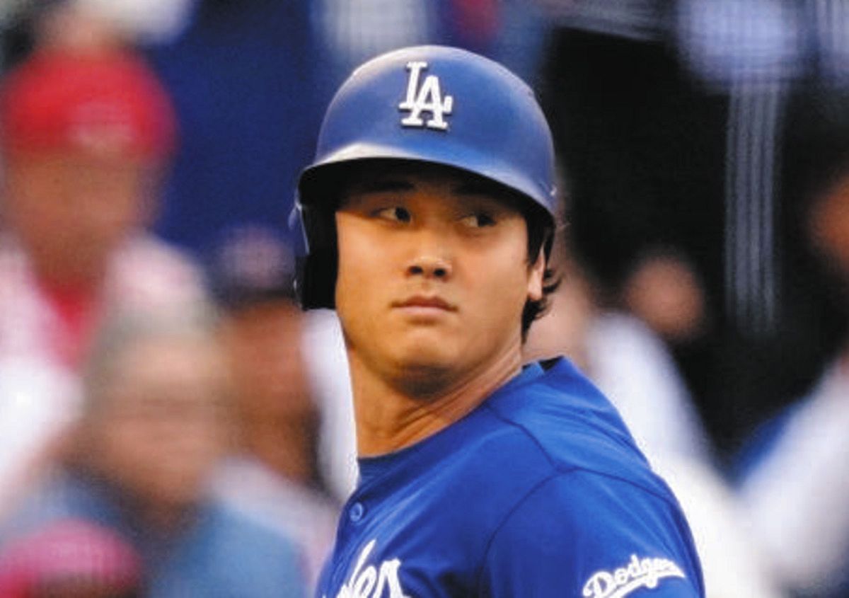 大谷翔平、幻のランニングホームラン 第5打席は右翼線への痛烈な当たり
