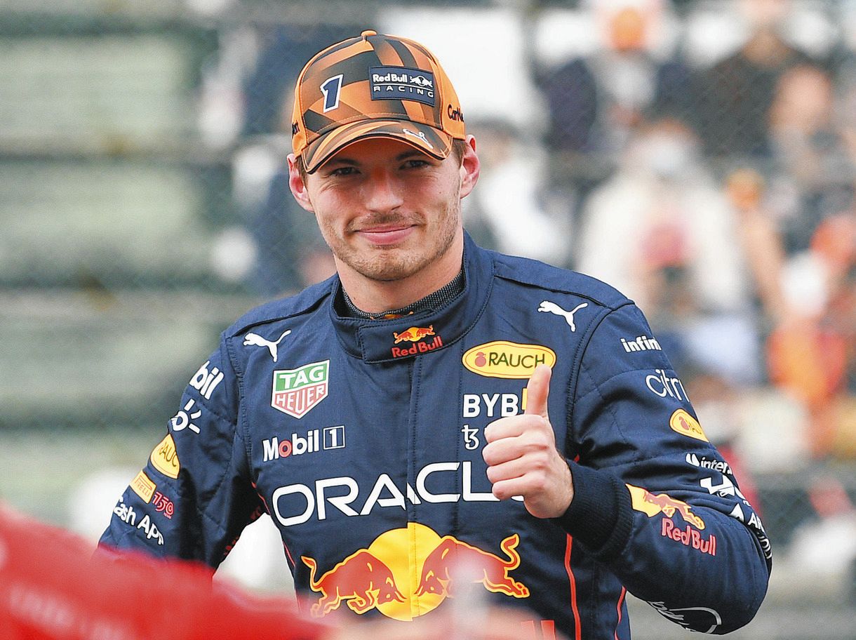 フェルスタッペンが『HONDA』ロゴでPP「燃料を軽くして走る鈴鹿は最高