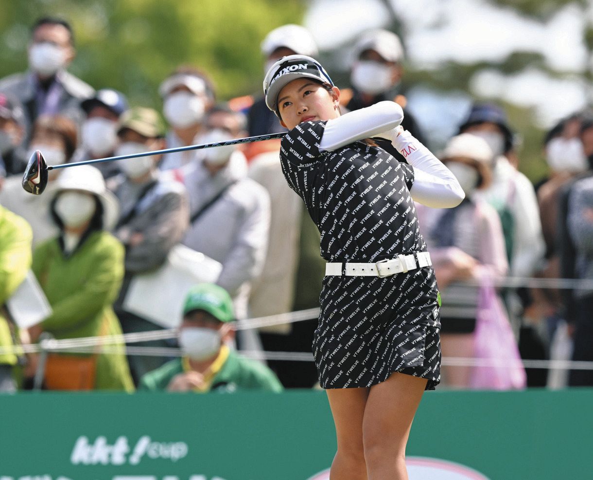 小倉彩愛、3ホール連続バーディーのご機嫌フィニッシュで3打差3位