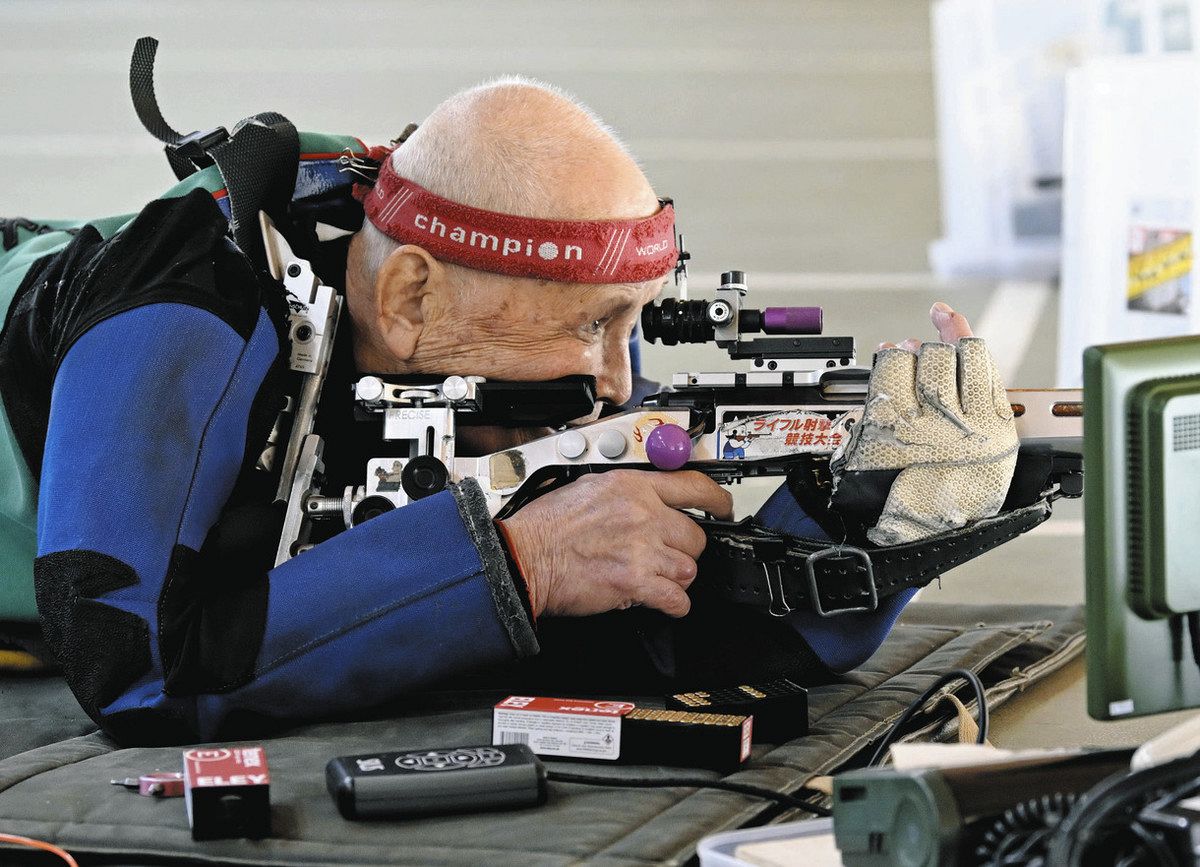 高齢でもやれる姿示す デフリンピック射撃50メートル出場 日本選手史上