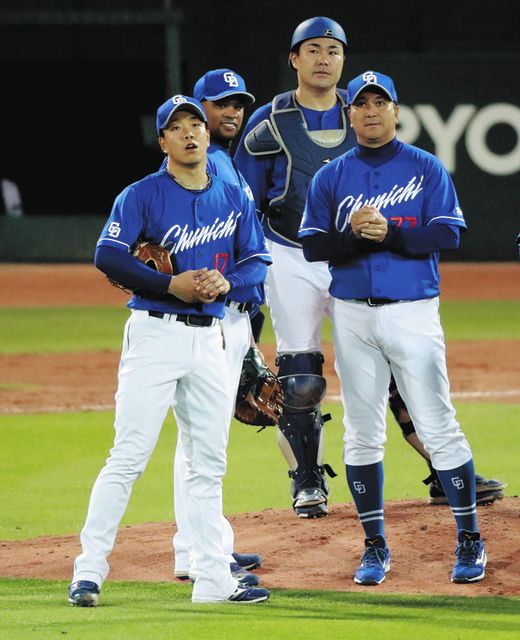 柳裕也が投手交代に”イヤイヤ”モード…二塁方向へ”逃亡”も今季初勝利の