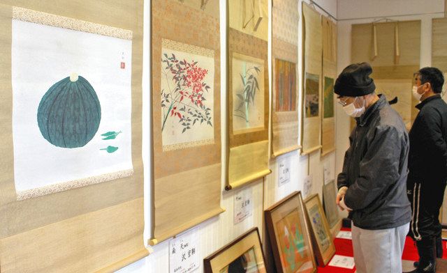 自由求めた作風の足跡 長浜出身・沢宏靱、2月20日まで没後40年展