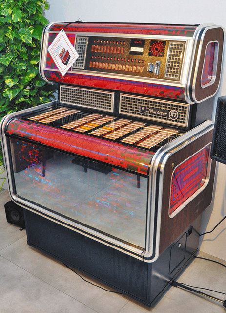 懐かしいジュークボックス
